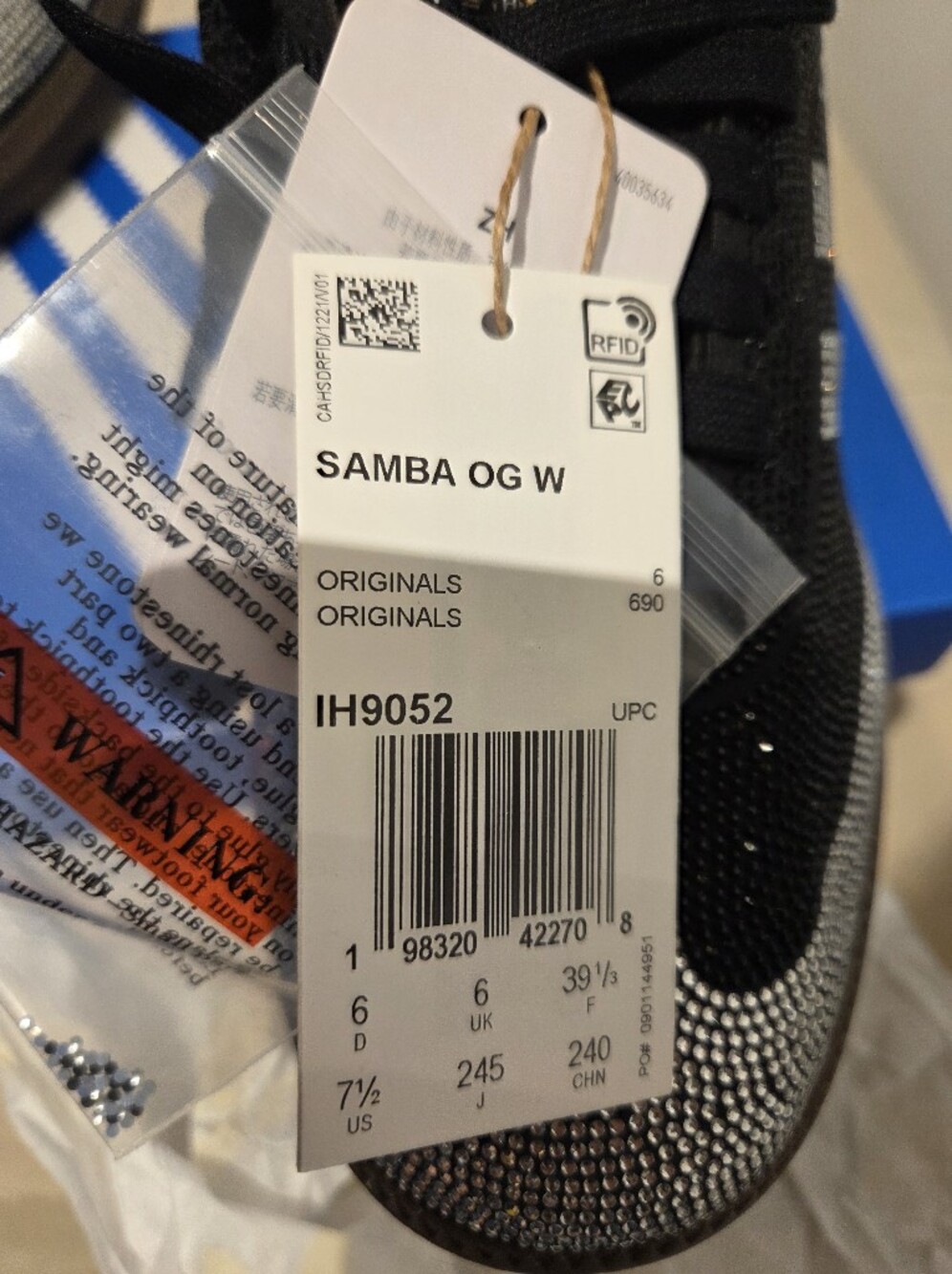 Samba OG W Rhinestone - Picture 3 of 5
